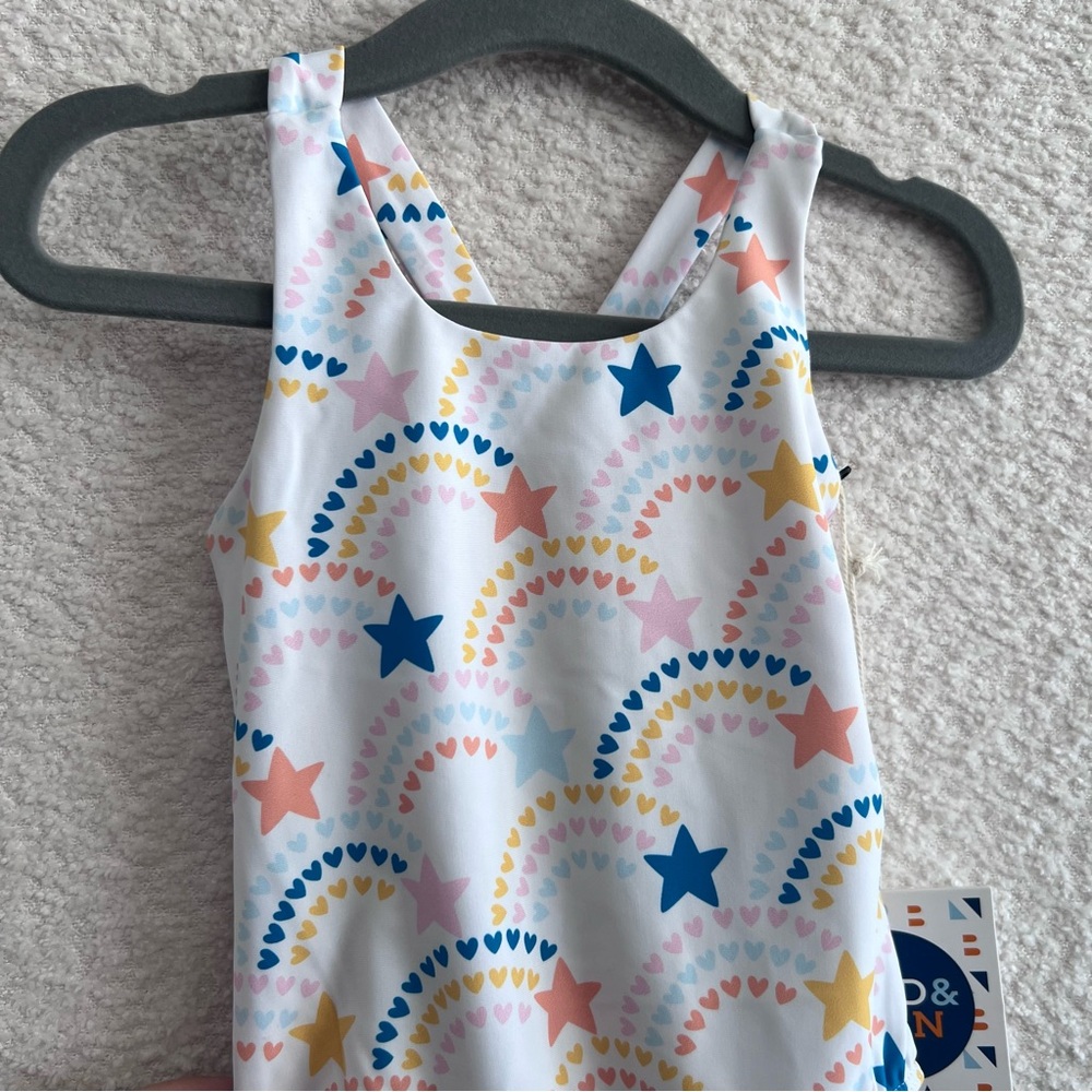 Bird & Bean NWT Infant One Piece Star Bathing Swim Suit Size 6-12 Months‎ - Picture 4 of 9